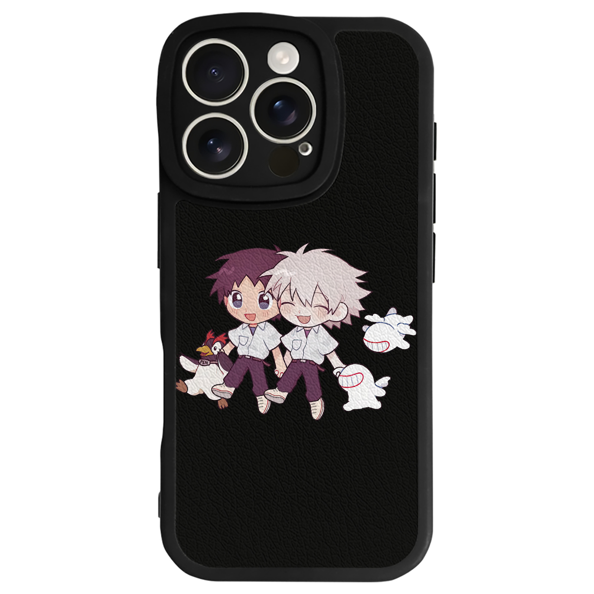 （画像用） EVA 新世紀エヴァンゲリオン 【iPhone 16シリーズ対応】シリコンスマホケース（レザー調） 材質：シリコン